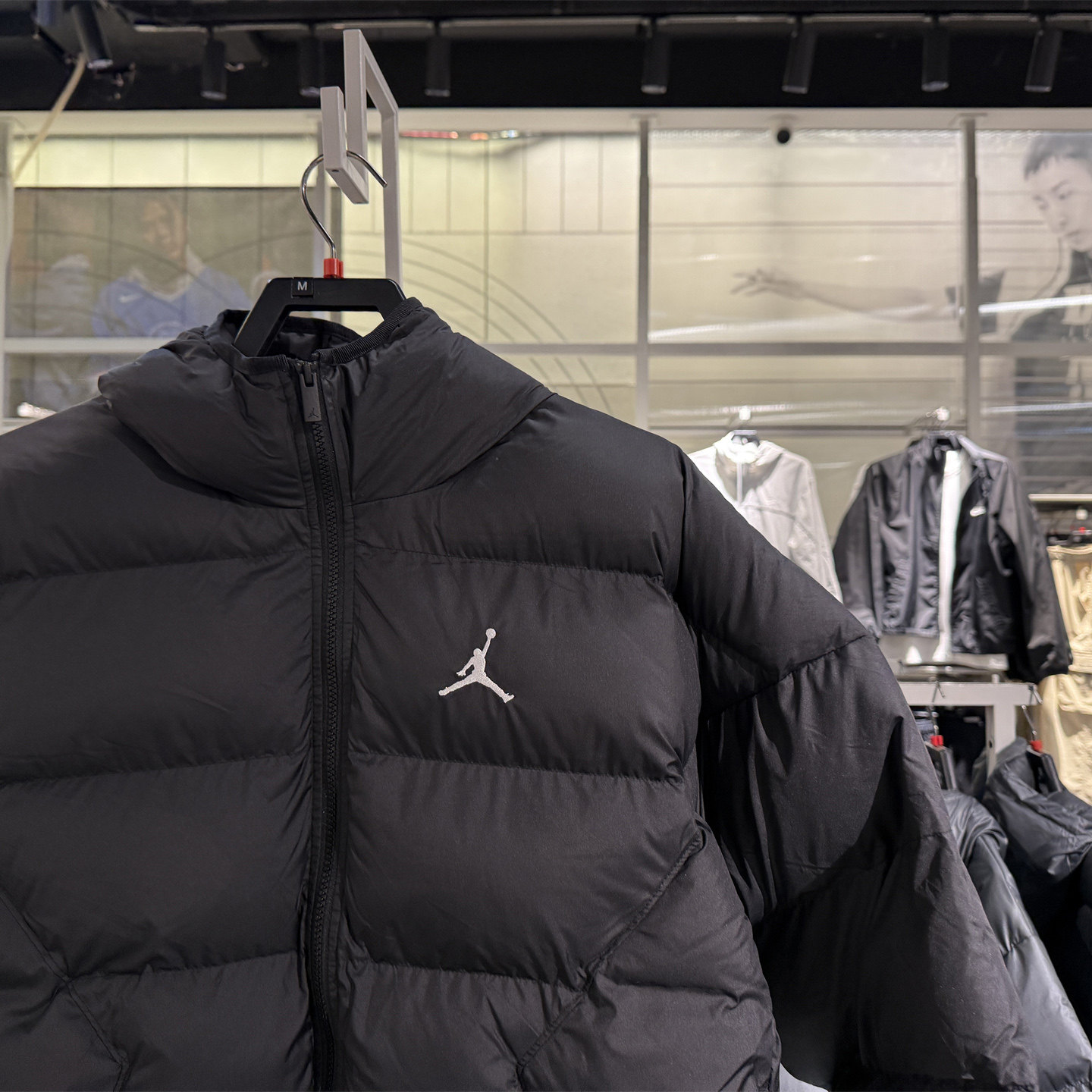 耐克棉服男装2025冬季新款保暖连帽外套运动服休闲棉衣棉袄HV0533