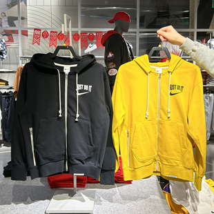 专柜正品NIKE耐克男子just do it拉链连帽套头衫卫衣外套 DV9449