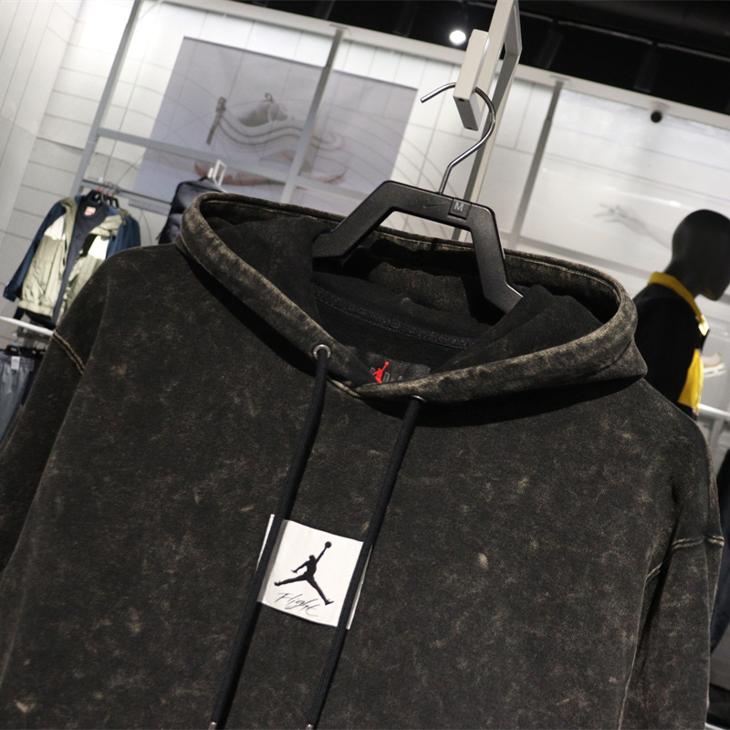 NIKE耐克卫衣男装运动服针织连帽上衣做旧复古套头衫 DR3088-010