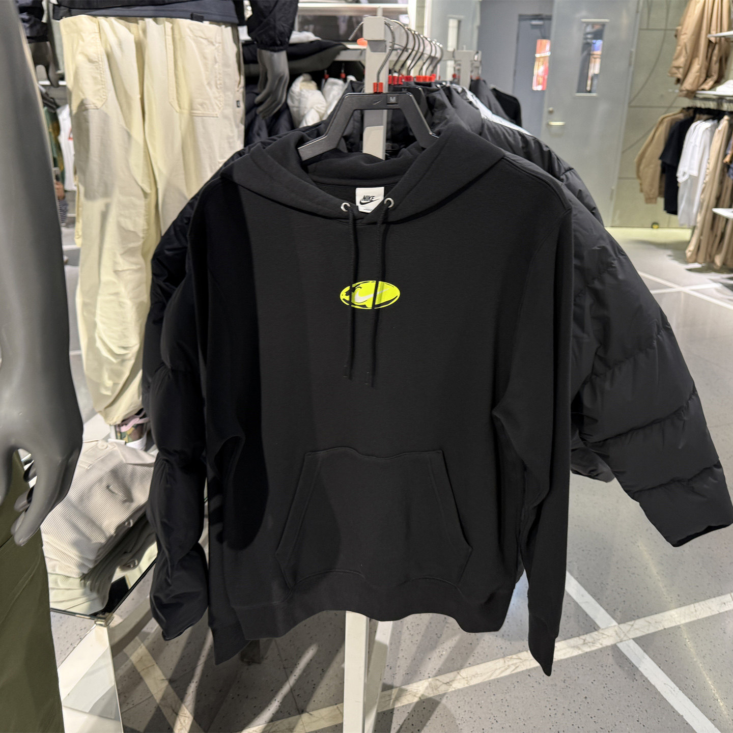 NIKE耐克卫衣男子2025秋季新款休闲加绒套头衫保暖连帽卫衣IF1763