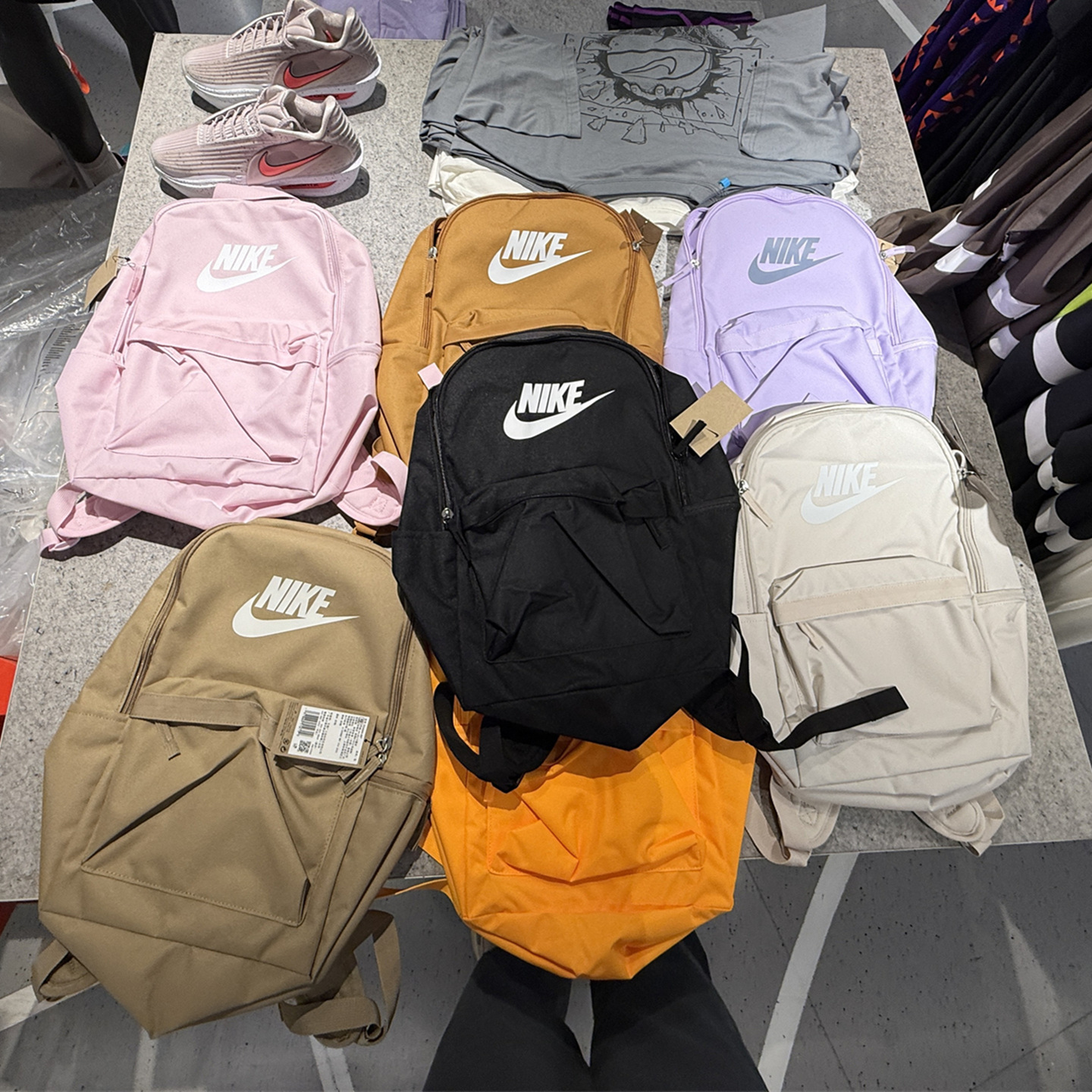 NIKE耐克双肩包正品新款中学生初中生高中书包大学生背包DC4244