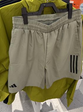 阿迪达斯男子梭织速干训练透气休闲运动短裤五分裤HS3253 HT7167