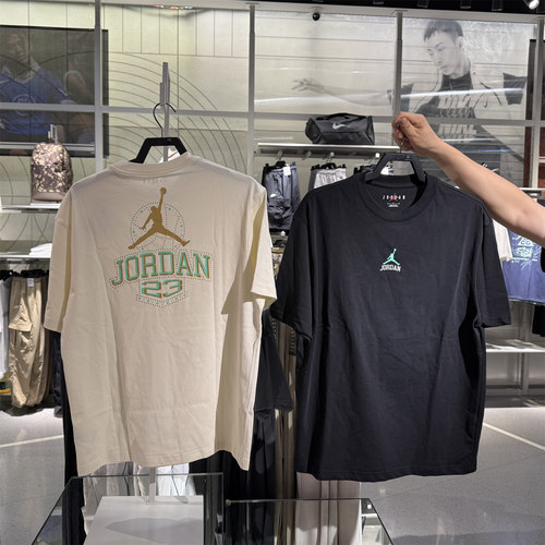 专柜正品代购nike耐克夏季男子JORDAN运动休闲圆领短袖T恤IM3354