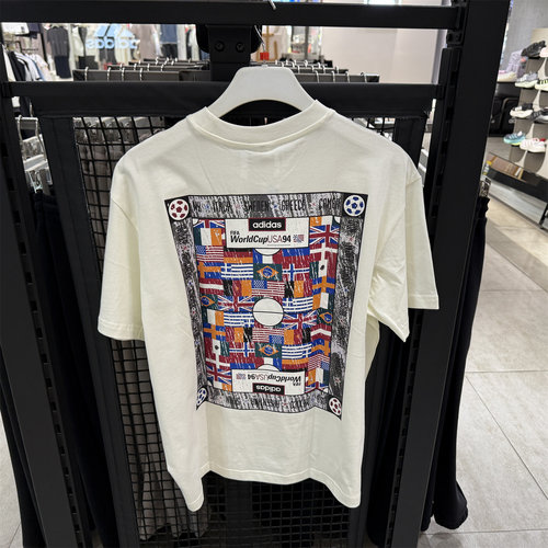 Adidas/阿迪达斯正品三叶草男士透气复古经典足球风短袖T恤KD1430
