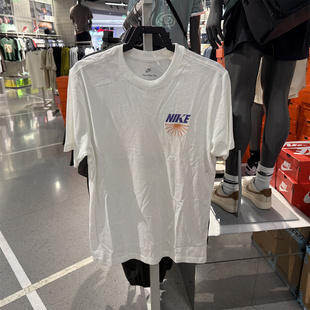 运动T恤FZ9999 133 NIKE耐克男柔软舒适趣味印花透气短袖 专柜正品