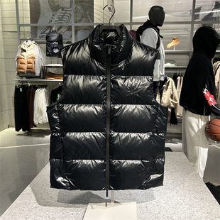 保暖宽松梭织拒水羽绒马甲冬 FV7274 Jordan乔丹男子季 专柜正品