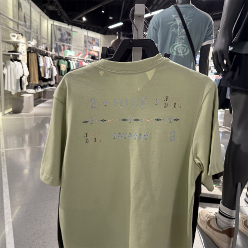 耐克NIKE 2025款女子短袖T恤II0446全棉舒适复古宽松 II0446-397