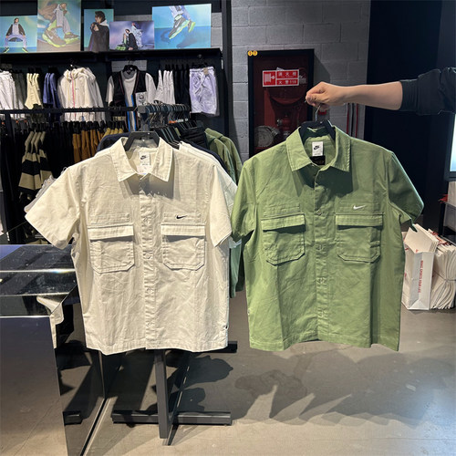 Nike/耐克男子短袖工装衬衣