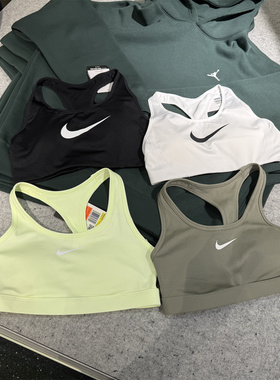 耐克NIKE女子高强度支撑速干运动内衣紧身透气拼接 548556 DX6822