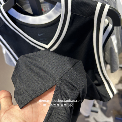 专柜正品nike耐克男篮球运动训练休闲跑步无袖背心T恤FQ3708-010