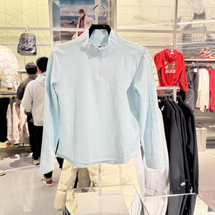 Nike/耐克 Therma-Fit女子训练跑步运动瑜伽半拉链立领长袖HQ4740