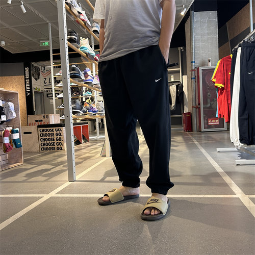 Nike/耐克勾勾法式毛圈长裤