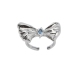 时尚 MOONWILD野月亮 原创小众设计蝴蝶戒指女个性 轻奢食指戒指环