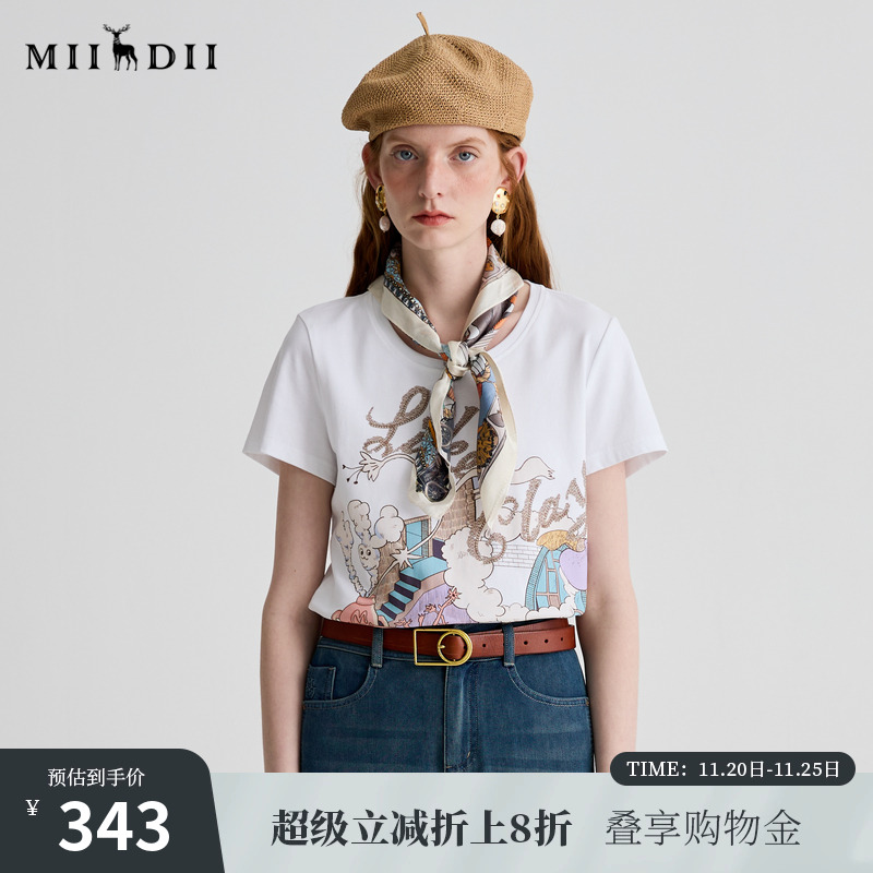 简洁版型，手绘印花，个性设计感十足