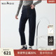 女2025春新品 高腰百搭修身 显瘦烟管裤 谜底牛仔裤 九分裤 251MK0041
