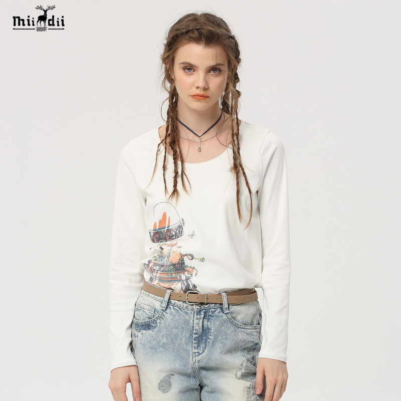 ÃÕµ×2018´ºÐ¿îÅ·ÃÀʱÉÐÓ¡»¨ÊÖ¹¤¶¤ÖéºÏÌåÔ²Á쳤ÐäTÐôÅ®181MT2496