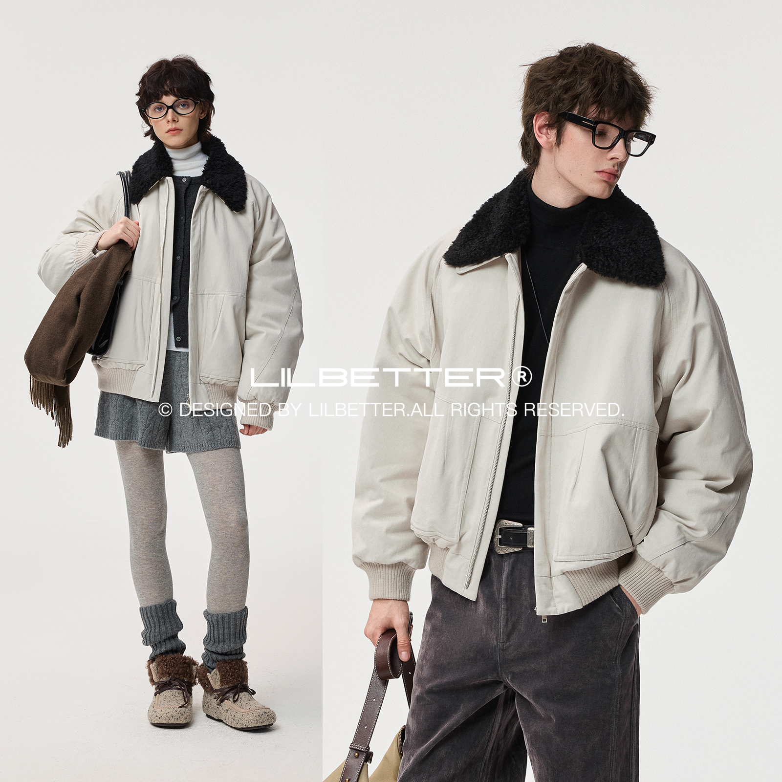 Lilbetter巴恩风羽绒服