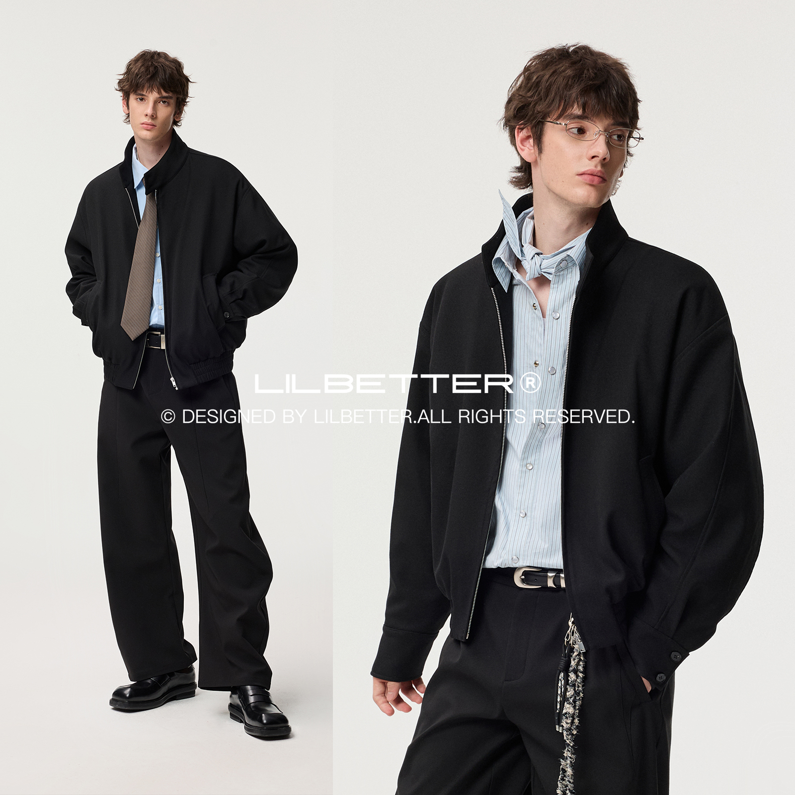 Lilbetter厚款立领棉衣