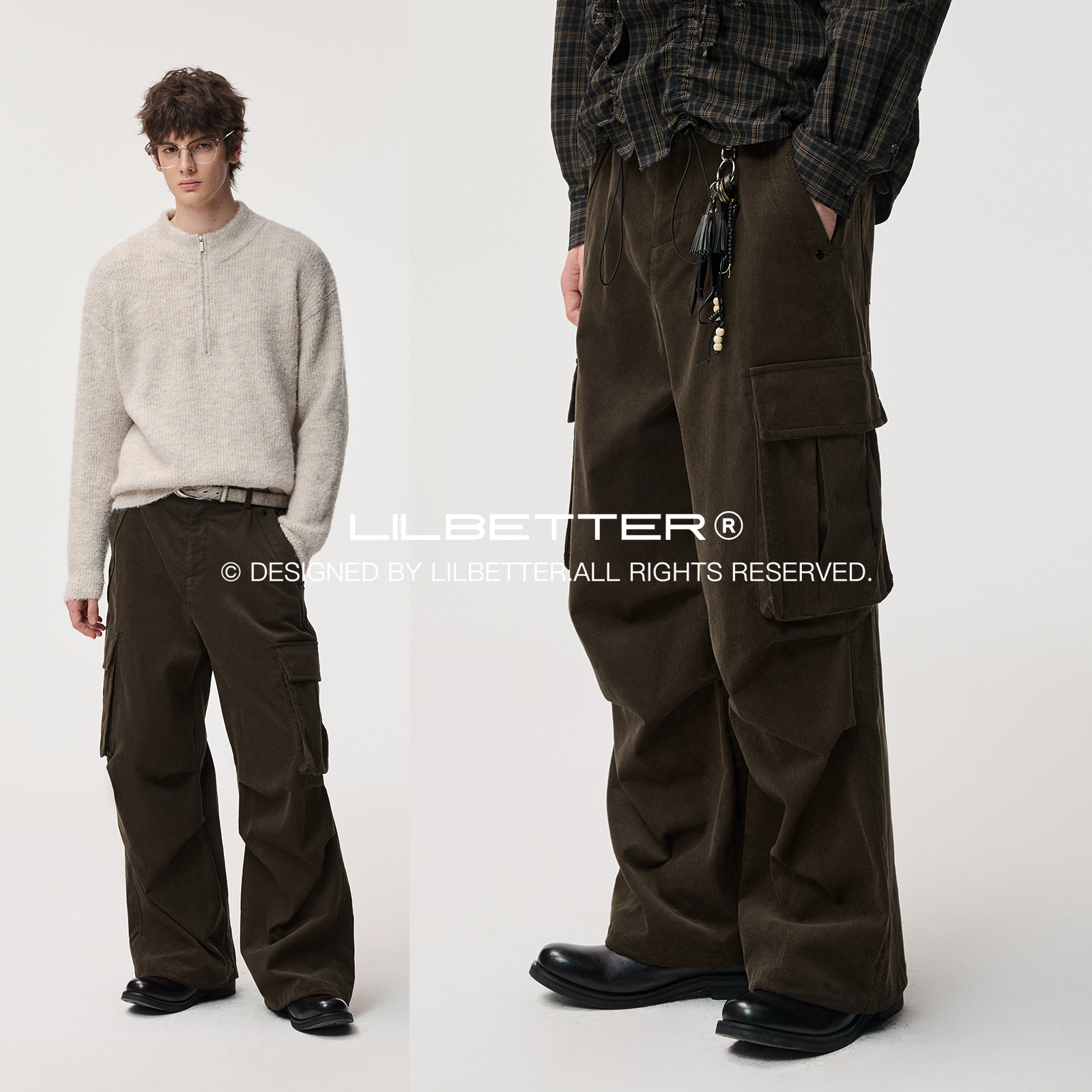 Lilbetter长裤复古休闲裤