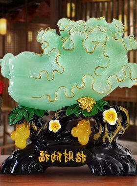酒柜工厂招财纳福金边装饰玉桌