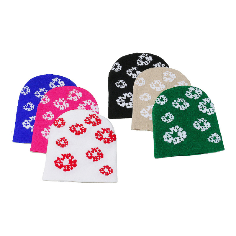 欧美潮流DenimTears木棉花提花针