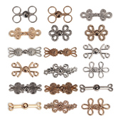 高档金属盘扣中国风汉服子母纽扣 女士旗袍衣服对扣复古装 饰扣子