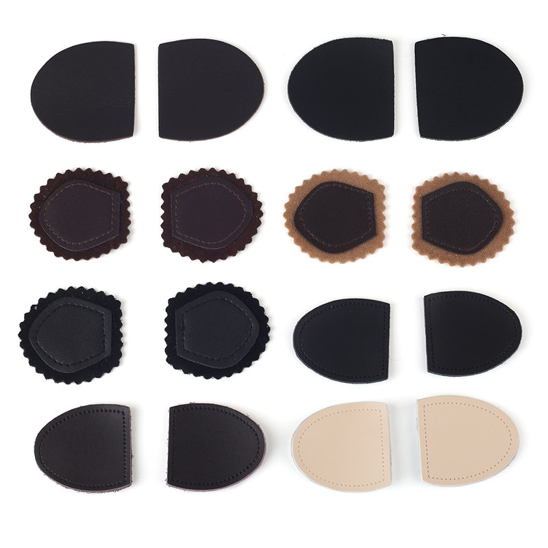 牛角扣皮封橄榄扣皮子米色深咖