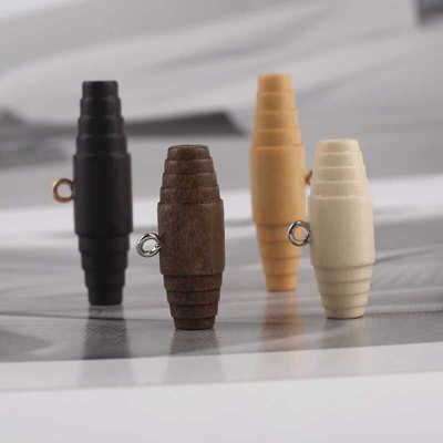 木头橄榄扣大衣毛衣外套装饰纽扣