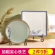 装 饰圆盘瓷盘子支架摆盘相框时钟架托赏盘盘托底座支架铁艺展示架