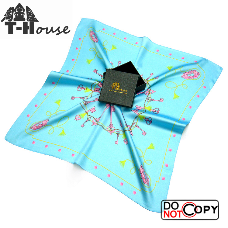 男士丝巾\围巾\领巾\小方巾NS6135 精致礼盒