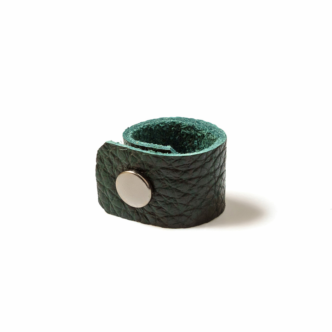 手工真皮丝巾扣 牛皮复古方巾扣 荔枝纹