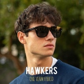 一片式 欧洲版 hawkers ONE男女时尚 太阳眼镜墨镜防风沙uv400