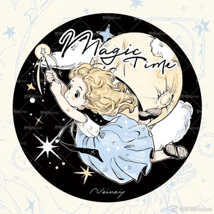 分装野柚neinei见习魔女和纸水晶pet镭射银手帐胶带