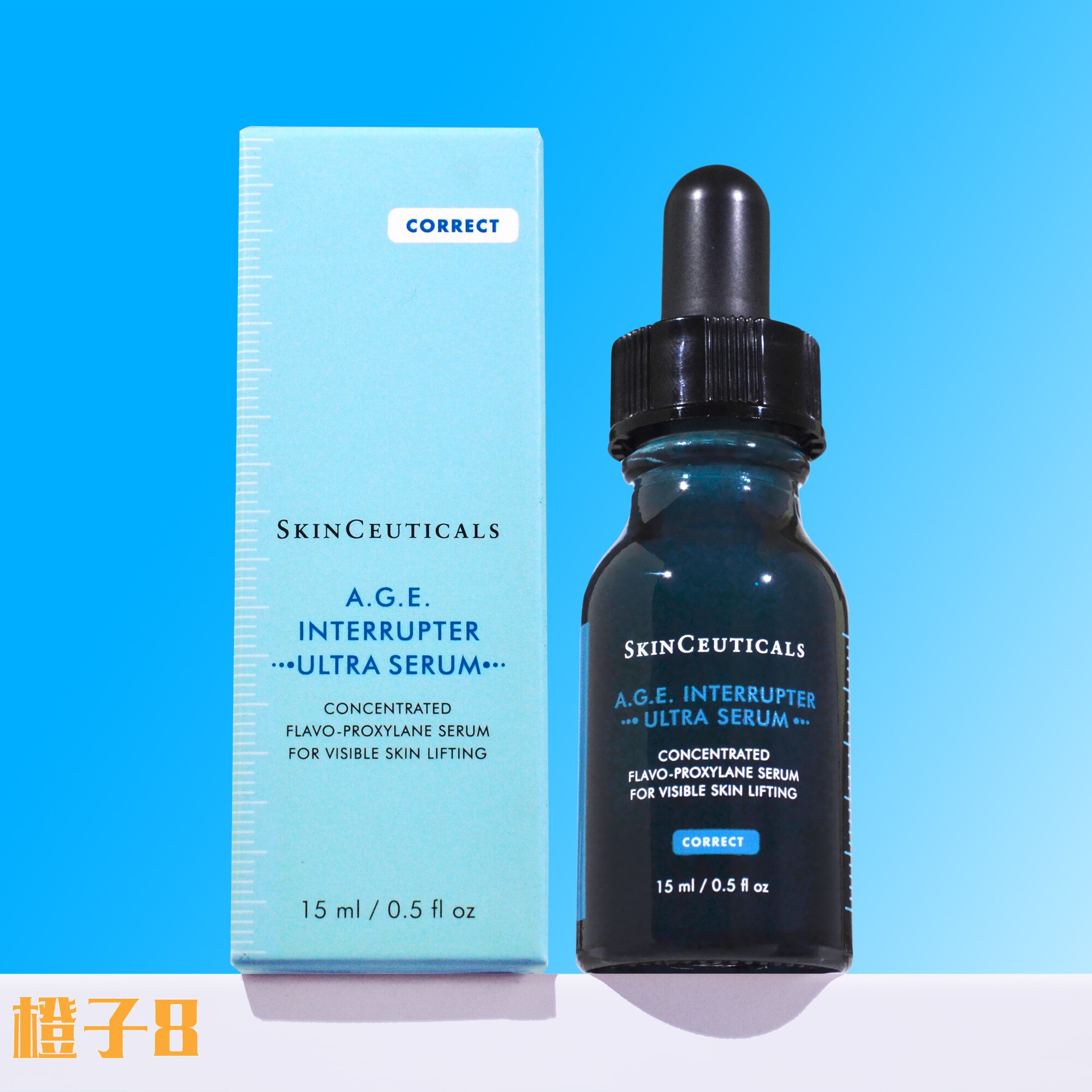 新品~修丽可紧致提升AGE精华液15ml中小样 30%玻色因抗皱抗老修护