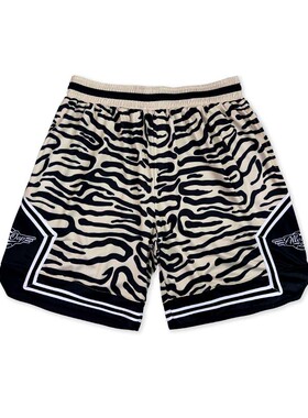 SD篮球运动斗者篮球服定制街球服训练篮球裤街头速干篮球短裤虎纹