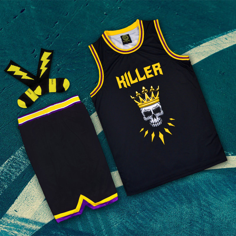 SD街头篮球衣服湘北卡佩拉队服男女diy篮球服套装篮球衣订做定制