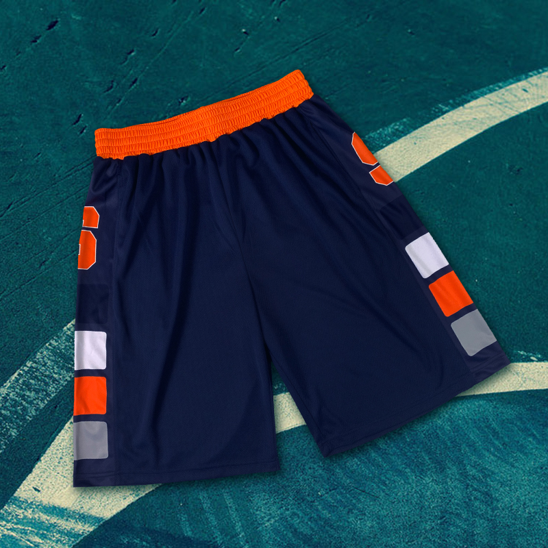 sd街头篮球裤运动裤雪城大学排汗