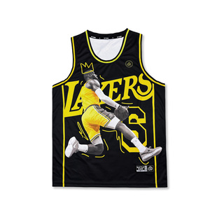 斗者篮球服定制街球训练队服湖人队运动街头篮球衣背心詹姆斯退役