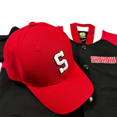 SD运动帽鸭舌情侣平檐帽篮球帽棒球帽平沿帽子街舞弯眉亲子帽彩子