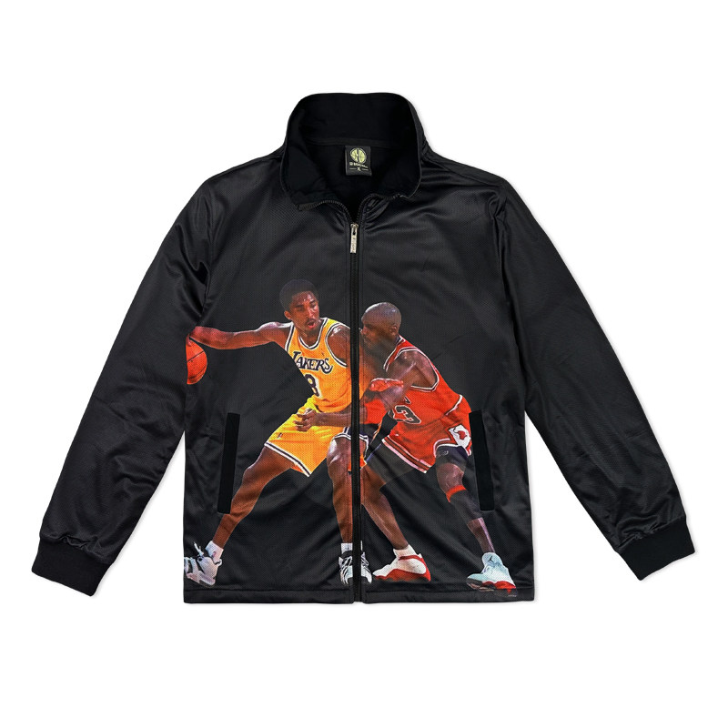 SD FIGHTER STREETBALL SUNSET EAST SINGLE LONG SLEEVE TRAINING QUICK DRY HOODIE STREET BASKETBALL JACKET SWEATSHIRT KOBE BRYANT NATIONAL TIDE