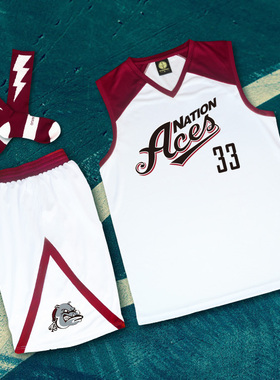 LOWER MERION篮球服套装定制男女篮球衣比赛队服球衣训练