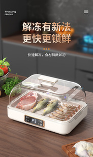 德国解冻器家用神器保鲜快速全自动导热板化冻肉类牛排恒温大容量
