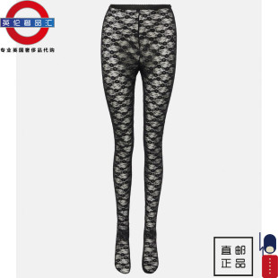 英伦代购 2女新款SELF-PORTRAIT 碎花蕾丝紧身连裤袜 伦敦包邮