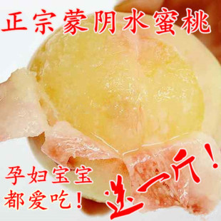 正宗水蜜桃甜桃子毛桃水果新鲜软脆桃现摘现发孕妇水果当季新鲜好
