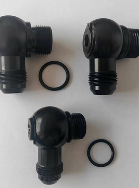 AN8(ORB)/AN10-AN10(ORB)油管黑色变径螺丝接头an10(orb)M22*1.5