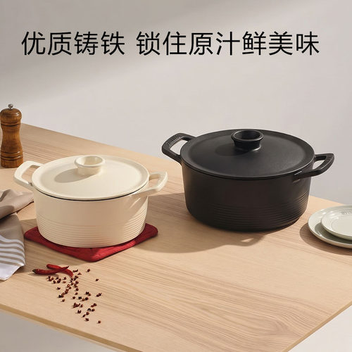 德国双立人龙珐琅铸铁锅厨房炖锅