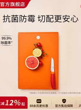 德国双立人Now TPU砧板切菜板家用抗菌防霉案板生熟分离双面菜板