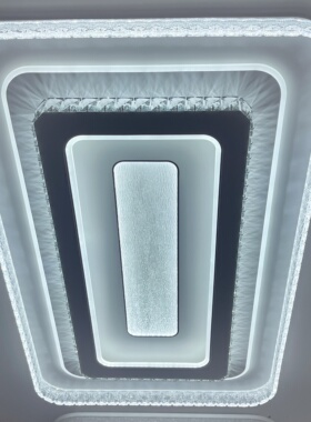 客厅吸顶灯2026新款led吸顶灯亚克力水晶灯智能语音广东中山灯具