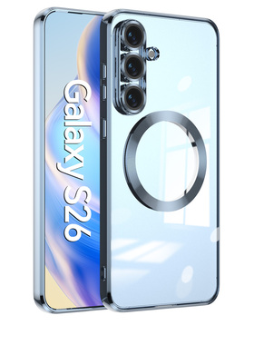 磁吸适用三星s23ultra手机壳新款透明无线充Galaxys26带镜头膜s23全包防摔s24plus男女s25Uitra超薄硅胶高级