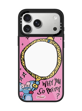 CA适用苹果17iPhone14plus15镜面13promax16磁吸Magsafe可爱卡通鼠鼠手机壳12防摔11新高级感男女保护套